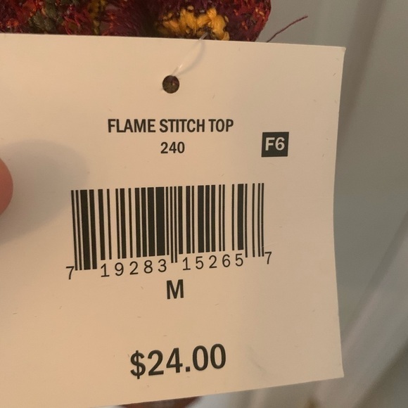 Falls Creeks Multi-Color Blouse Size M #086 - Picture 5 of 10